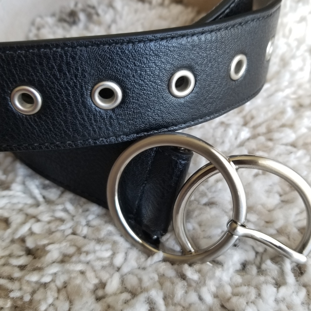 Black Double O belt
